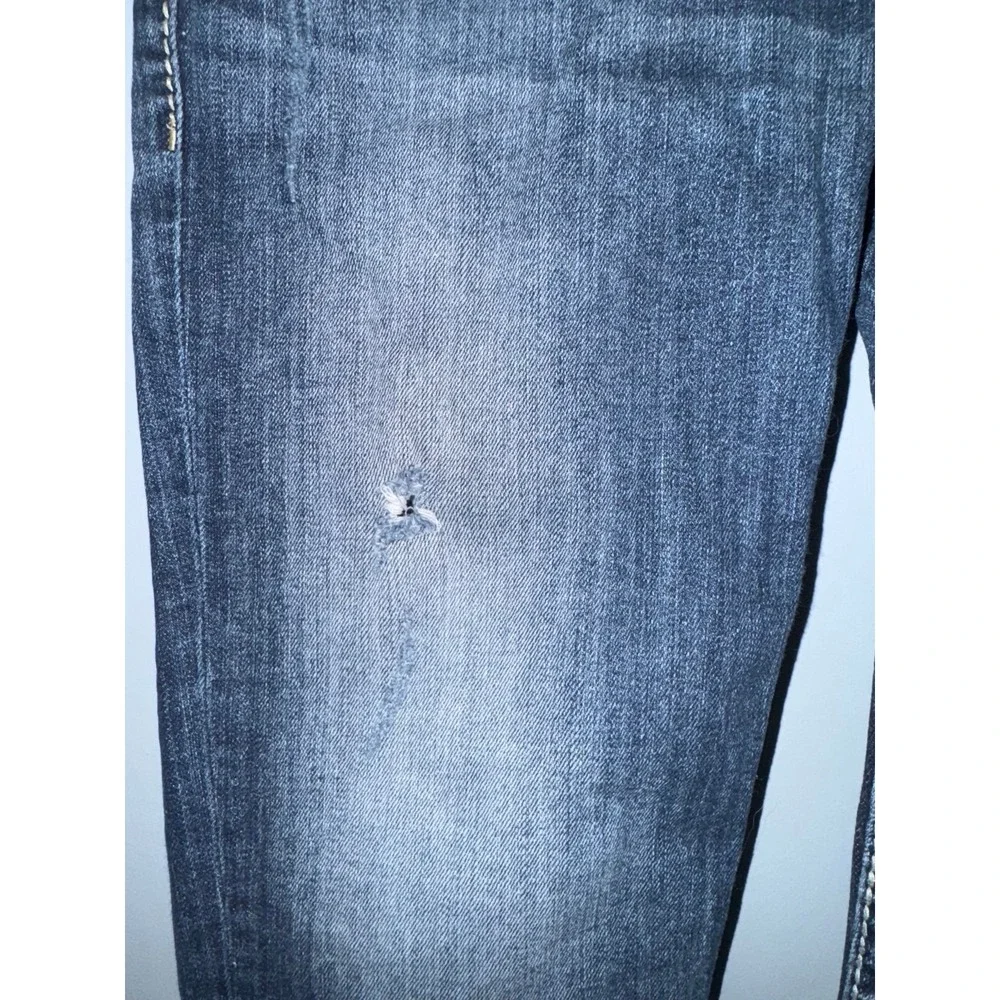 Silver jeans‎ low rise embellished wings capri jeans 32 (runs small in thighs) - Picture 2 of 12